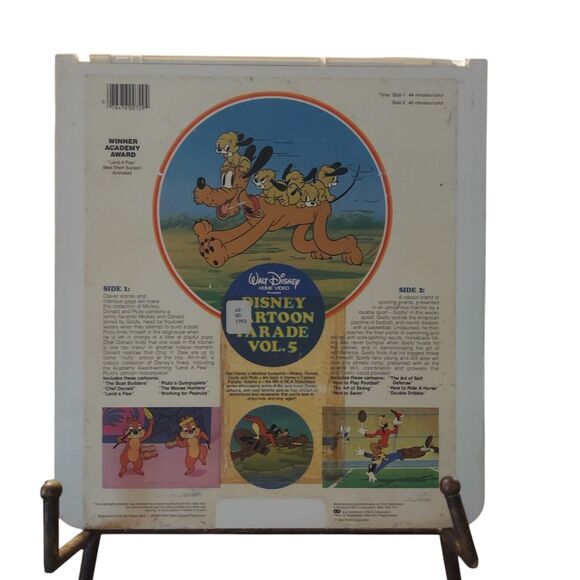 Disney Cartoon Parade Vol. 5 CED 1983 - Picture 3 of 3